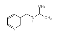 N-(吡啶-3-基甲基)丙-2-胺结构式