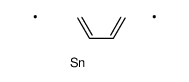 1,1-dimethyl-2,5-dihydrostannole结构式