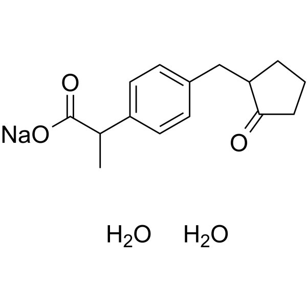 洛索洛芬钠二水合物结构式