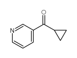 环丙基(3-吡啶基)甲酮结构式