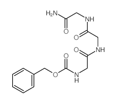 Glycinamide,N-[(phenylmethoxy)carbonyl]glycylglycyl- (9CI) Structure