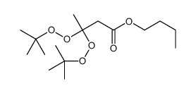 butyl 3,3-bis[(tert-butyl)dioxy]butyrate结构式