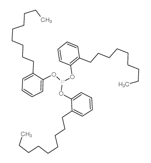 三(壬基酚)亚磷酸酯结构式