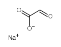 乙醛酸钠一水和物结构式