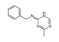 N-benzyl-4-methyl-1,3,5-triazin-2-amine Structure