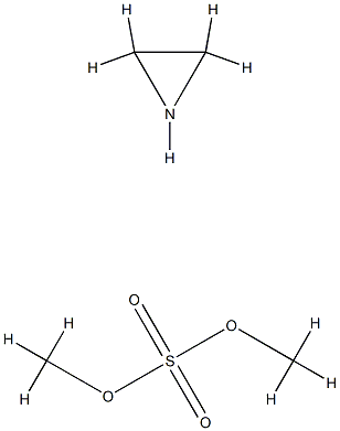 硫酸二甲酯与氮丙啶均聚物的化合物结构式