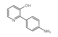 2-(4-氨基苯基)吡啶-3-醇结构式