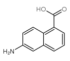 6-Amino-1-naphthoic acid Structure