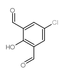 2,6-diformyl-4-chlorophenol Structure
