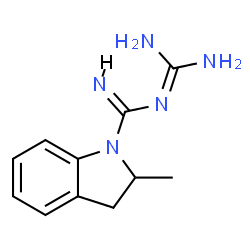 N-[Amino(imino)methyl]-2-methylindoline-1-carboximidamide Structure