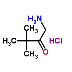 1-Amino-3,3-dimethyl-butan-2-oneHCl Structure
