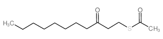S-(3-oxoundecyl) ethanethioate (en)Ethanethioic acid, S-(3-oxoundecyl) ester (en)结构式