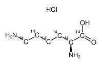 l-lysine-ul-14c结构式