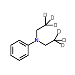 N,N-二乙基苯胺-D3结构式