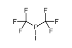 Bis(trifluoromethyl)iodophosphine Structure