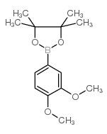 2-(3,4-Dimethoxyphenyl)-4,4,5,5-tetramethyl-1,3,2-dioxaborolane Structure