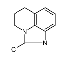 4H-Imidazo[4,5,1-ij]quinoline,2-chloro-5,6-dihydro-(6CI,7CI,8CI,9CI) Structure