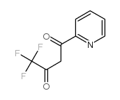 4,4,4-三氟-1-(2-吡啶)丁烷-1,3-二酮结构式