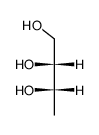(2R,3S)-butane-1,2,3-triol Structure