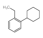 1-环己烷-2-乙基苯结构式