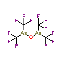 Tetrakis(trifluoromethyl)diarsoxane Structure
