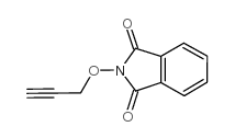 N-(炔丙基氧基)邻苯二甲酰亚胺结构式