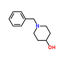 1-Benzylpiperidin-4-ol Structure