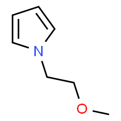 1-(2-甲氧基乙基)-1H-吡咯结构式