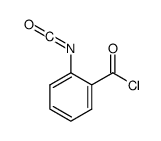 Benzoyl chloride, 2-isocyanato- (9CI) Structure