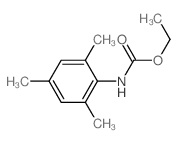 ethyl N-(2,4,6-trimethylphenyl)carbamate结构式
