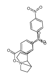 [7-(4-nitrobenzoyl)oxy-5,6,7,8-tetrahydro-3H-pyrrolizin-1-yl]methyl 4-nitrobenzoate结构式