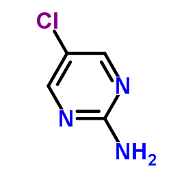2-氨基-5-氯嘧啶结构式