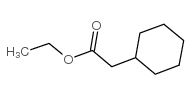Cyclohexaneacetic acid,ethyl ester Structure