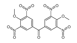 bis(4-methoxy-3,5-dinitrophenyl)methanone Structure