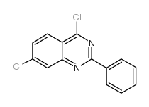 4,7-二氯-2-苯基喹唑啉结构式