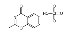 2-methyl-1,3-benzoxazin-4-one,perchloric acid结构式