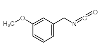 3-METHOXYBENZYL ISOCYANATE Structure