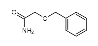 2-(苄氧基)乙酰胺结构式