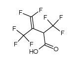 4,4-difluoro-2,3-bis-trifluoromethyl-but-3-enoic acid结构式