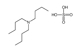 N,N-dibutylbutan-1-amine,sulfuric acid结构式