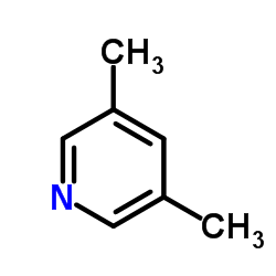 3,5-Dimethylpyridine Structure