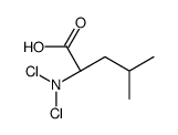 (2S)-2-(dichloroamino)-4-methylpentanoic acid结构式