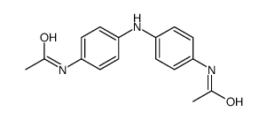N-[4-(4-acetamidoanilino)phenyl]acetamide Structure
