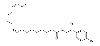 α-linolenic acid p-bromophenacyl ester Structure