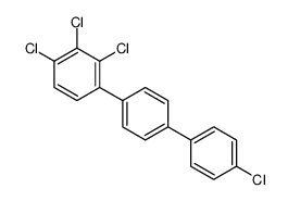 1,2,3-trichloro-4-[4-(4-chlorophenyl)phenyl]benzene Structure