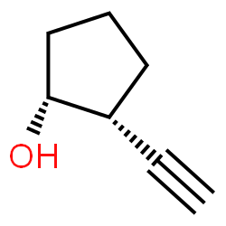 顺式-2-乙炔基环戊醇结构式