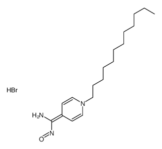[amino-(1-dodecylpyridin-4-ylidene)methyl]-oxoazanium,bromide Structure