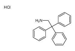 2,2,2-triphenylethanamine,hydrochloride Structure