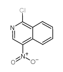1-氯-4-硝基异喹啉结构式