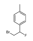 1-(2-bromo-1-fluoroethyl)-4-methylbenzene结构式